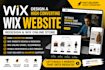 design a high converting wix website and wix website redesign wix online store