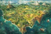 fantasy map design map illustration fantasy map