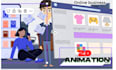 create 2d explainer video for business marketing