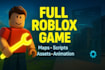 build professional 3d roblox character model, game asset, game map, scripting