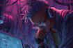 illustrate you as a cyberpunk style character