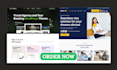 design immigration visa processing website flight ticket consultation website