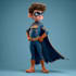 make a superhero character