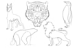 one line illustration of anything
