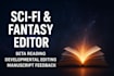 be your beta reader and developmental editor for sci fi and fantasy novel