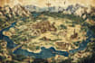 do map illustration map design fantasy map