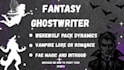 ghostwrite your urban fantasy novel or ebook