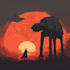 create star wars and sci fi illustration