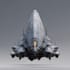 draw high quality spaceship concept