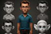 create any cartoon character