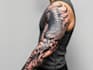 create unique custom tattoo design for you, sleeve tattoo
