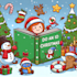 do an christmas book , holiday funny cartoon