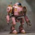 do anime style mecha robot illustrations