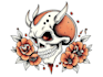 make you a traditional old school tattoo style design