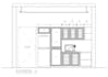 some kitchen 2d detail plan and elevation
