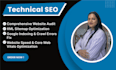 do complete SEO optimization, link building and technical analysis