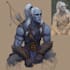 draw a warcraft or dnd character art