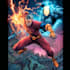 superhero comic book cover, comic book illustration