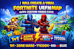 create fortnite uefn maps with custom verse code, zone, wars, tycoon, 1v1