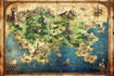 make fantasy map design map illustration dnd fantasy map