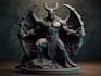 do 3d modeling sculpting  miniature rendering printable statue character model