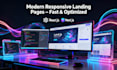 build a professional, responsive landing page with high conversion