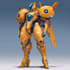 create custom mecha robot art
