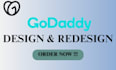 design professional godaddy website , redesign ecommerce godaddy online store