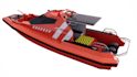 create 3d boat visual rendering design