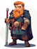 draw 2d game character illustration