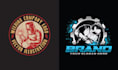do emblem welder welding company logo design illustration