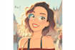 do disney cartoon portrait
