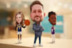 create bighead cartoon caricature from your photo