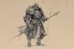 create character concept art sketch