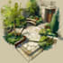 do landscape design, garden design, backyard, pool and terrace