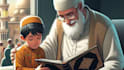 create professional ai islamic moral story and islamic reels
