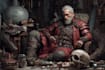 make fantasy, dnd, horror digital art with your character