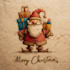 draw greeting, christmas, birthday card, postcard