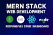 build a basic mern full stack website with crud functionality