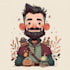 create a custom character illustration