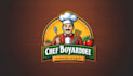 design chef homeboy ardee logo with satisfaction guaranteed
