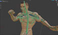 custom 3d second life character design, avatar body, bento rigging and animation
