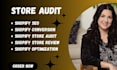 audit and optimize your shopify store review and higher conversions