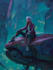 a sci fi character illustration or sci fi character