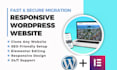 clone website, wix to wordpress and shopify migration
