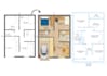 draw detailed 2d floor plans under 6 hours