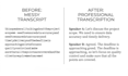 transcribe your audio or video to text with fast and accurate results