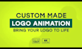 produce a custom logo animation