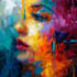 draw abstract painting art or color abstract art