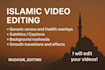design islamic video content and posts with canva designs